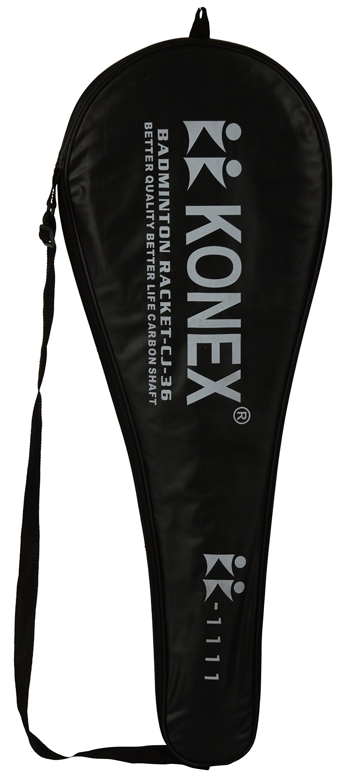 Buy KONEX Carbon-Steel Badminton Racquet (CJ-36), 68 cm x 21 cm x